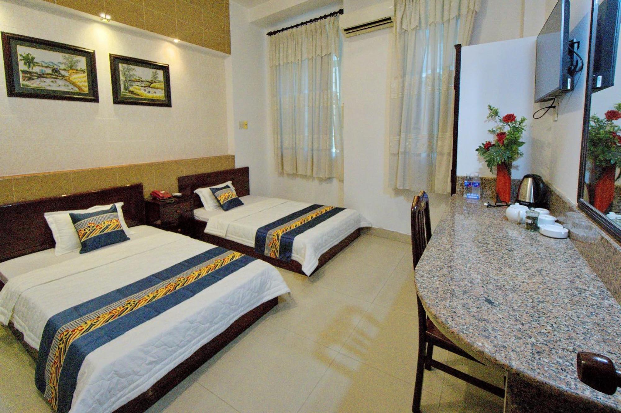 Hotel Hai Chau Chau Doc Bagian luar foto
